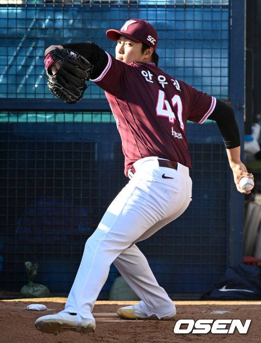 키움 히어로즈 안우진. /OSEN DB