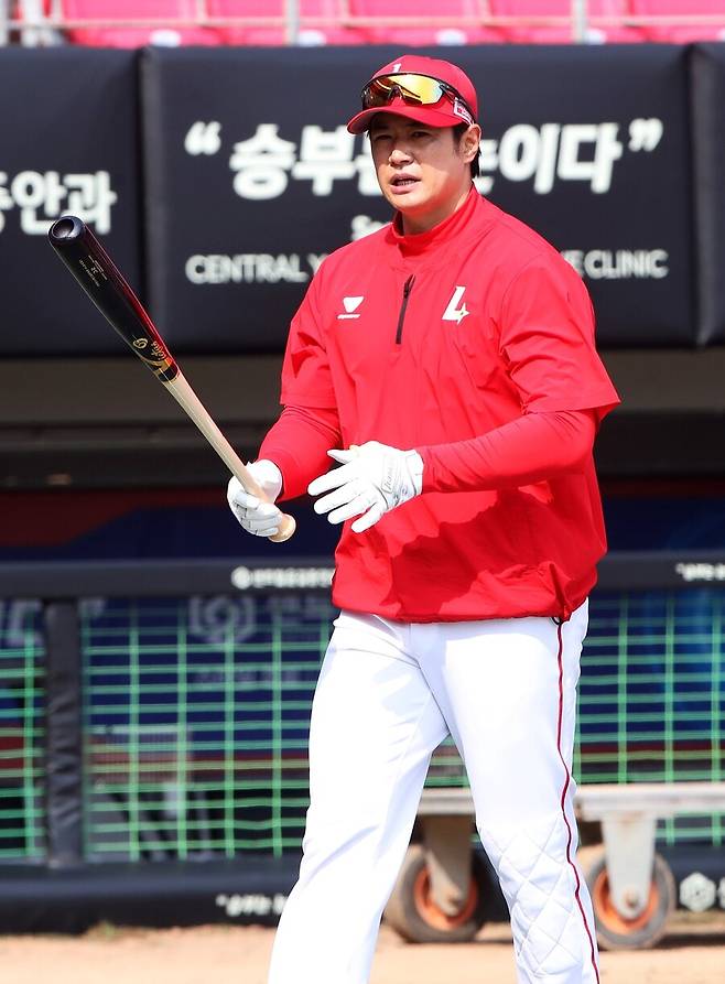 ▲ 김재환 ⓒSSG 랜더스