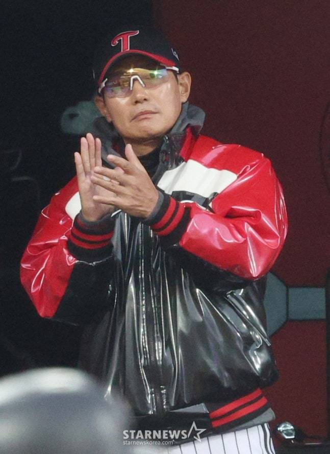 염경엽 LG 트윈스 감독. /사진=김진경 대기자