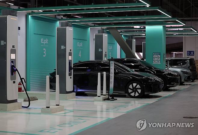 전기차 충전구역 [연합뉴스 자료사진]