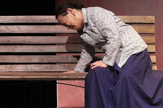 故김수미가 출연한 뮤지컬 '친정엄마'의 한 장면(사진=연합뉴스).