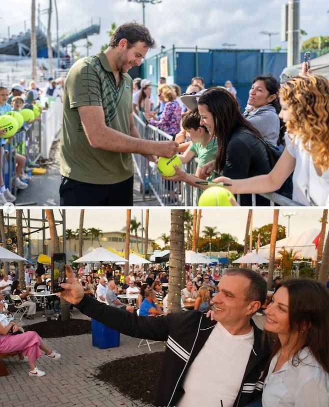 ATP 250 델레이비치 오픈을 찾은 관중들. 대회본부 SNS