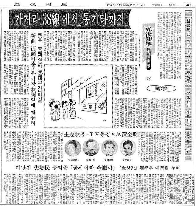 1975년 2월 15일자 4면.