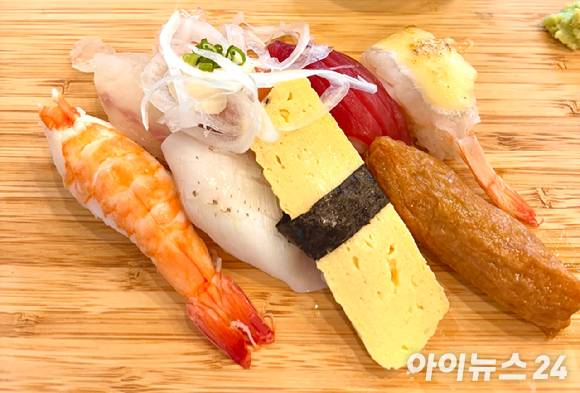 초밥. [사진=설래온 기자 ]