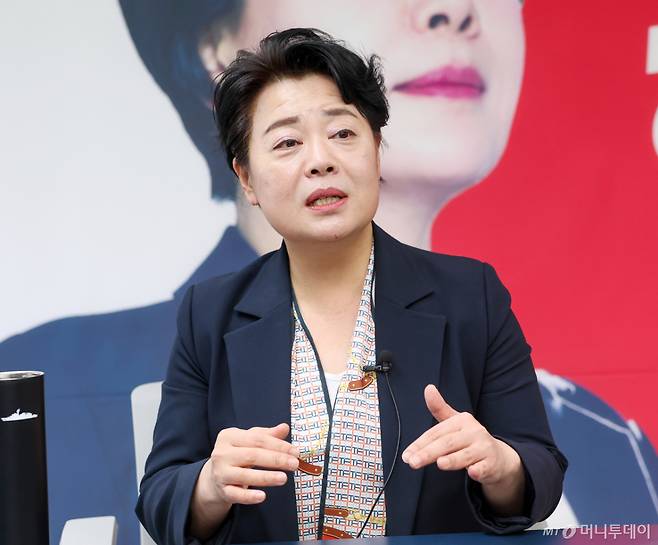 윤희숙 국민의힘 서울시장 예비후보 인터뷰 /사진=김창현 기자 chmt@