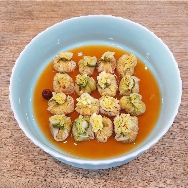 이하연 명인의 개성보쌈김치. 인스타그램