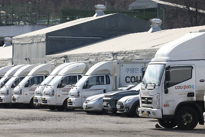 서울의 한 쿠팡 센터 모습 [연합]