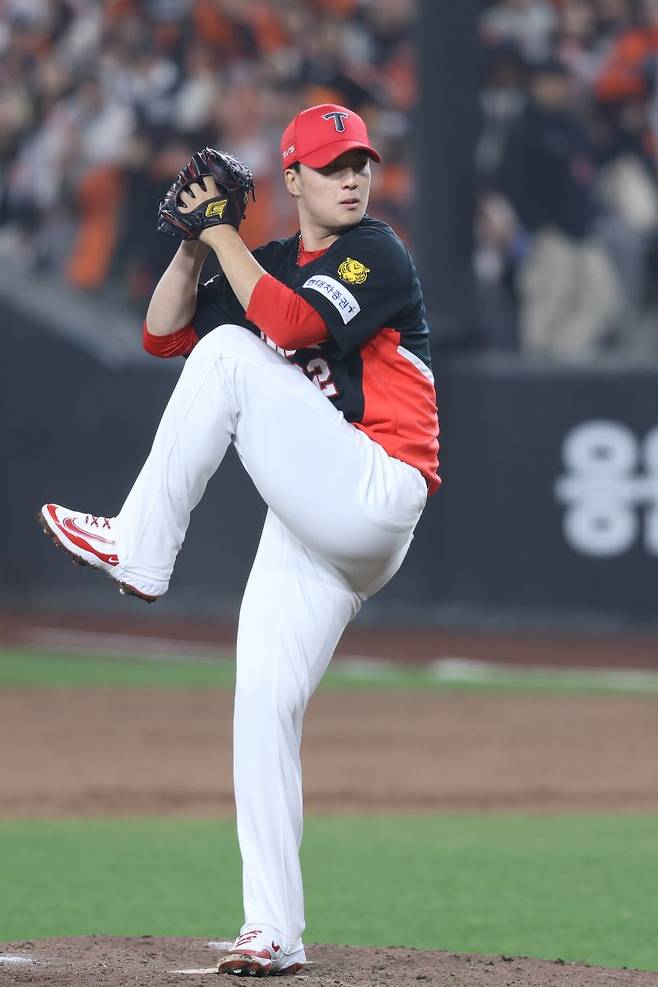 ▲ 10일 대전 한화전에서 0.1이닝 2실점하며 다시 경기를 마무리하지 못한 정해영은 다음 날 재정비 차원에서 2군으로 내려갔다&nbsp; ⓒKIA타이거즈