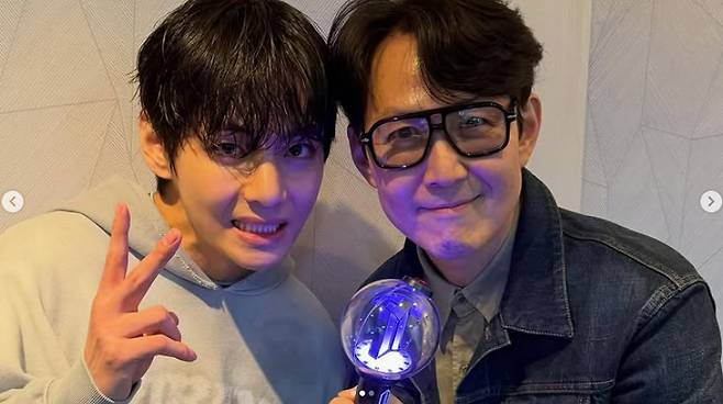 /사진=이정재 SNS