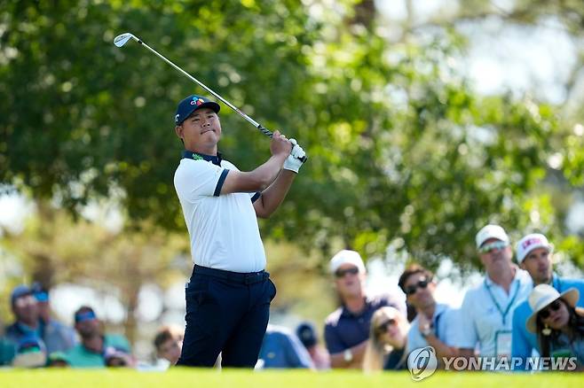 아이언샷 날리는 김시우 [AP=연합뉴스]