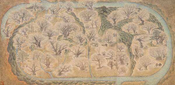 이가영 작. '김해의 나무'(2021).&nbsp; /경남도립미술관