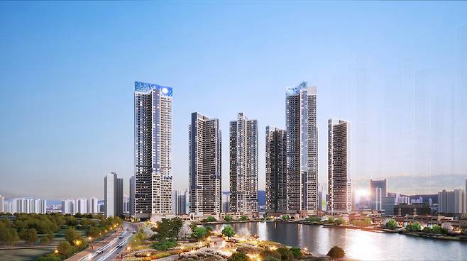 펜타힐즈W 메인투시도. /아이에스동서 제공