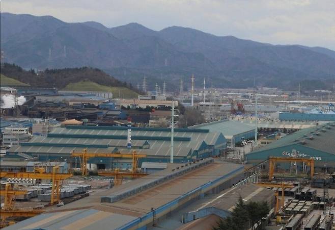 포항철강산단 전경./철강산단제공