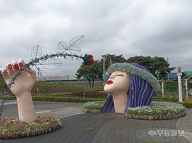 장미 여신.<무등일보>