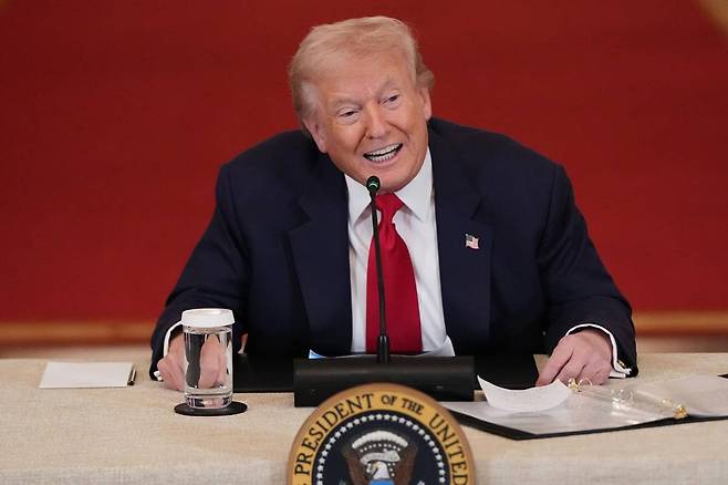 도널드 트럼프 미국 대통령. 뉴시스