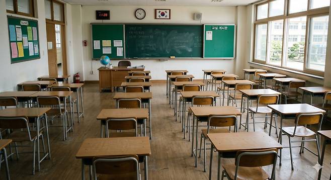 교실 AI 이미지. Gemini