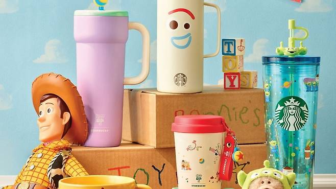 스타벅스 코리아가 '토이 스토리'를 테마로 한 협업 프로모션을 진행한다. 사진=스타벅스 코리아