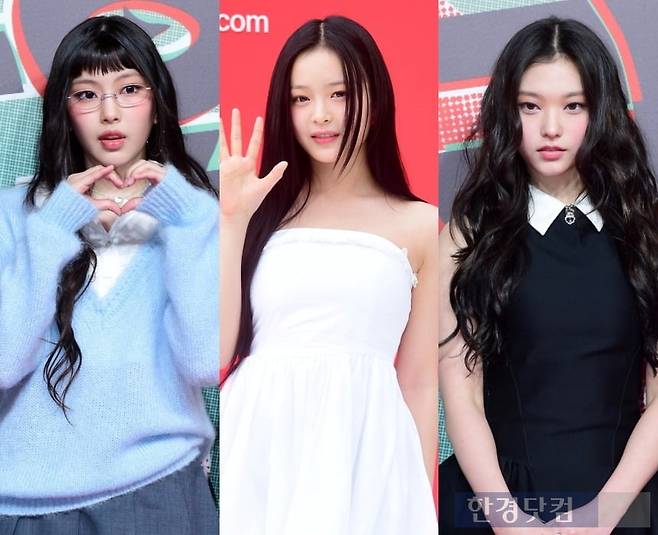 그룹 뉴진스 혜인, 하니, 해린 /사진=한경DB