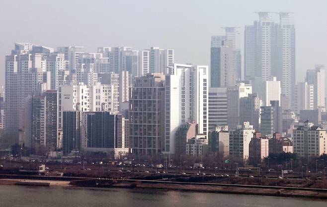 강남구 아파트 단지의 모습. [뉴스1]