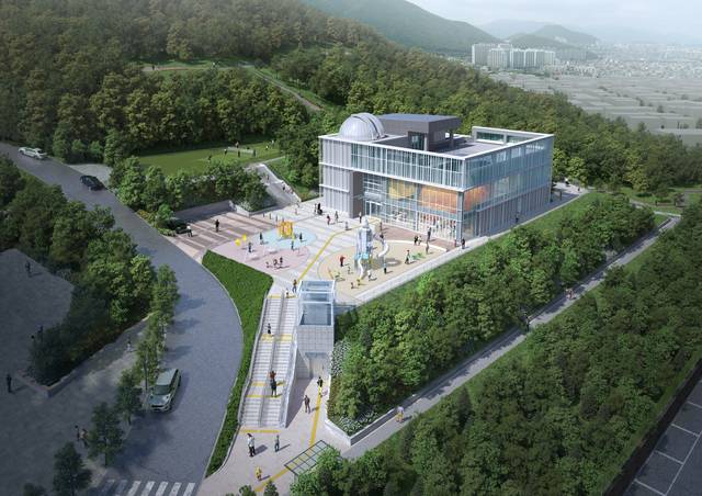 ‘중랑천문과학관’ 예상 조감도. 중랑구청 제공