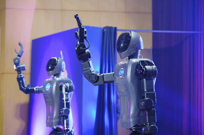 기계연이 개발 중인 차세대 AI 휴머노이드 로봇 '카이로스(KAIROS)'. 기계연 제공