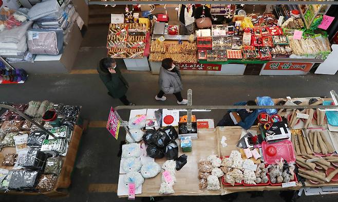 대구 중구 서문시장 전경. 연합뉴스