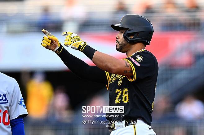 ▲ 2025년 시즌 피츠버그 파이리츠 소속이었던 토미 팜.