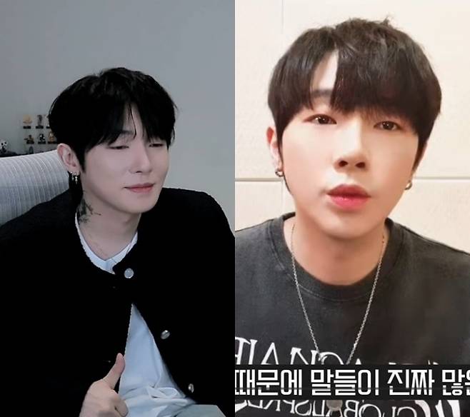 ▲ 출처|BJ케이 유튜브, 라이브 방송 캡처