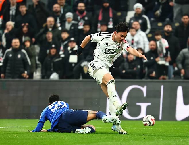 튀르키예 베식타시JK 공격수 오현규. /사진=베식타시 SNS 캡처