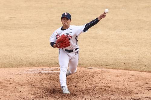 한화 유니폼을 입게 된 이교훈 [두산 베어스 제공. 재판매 및 DB 금지]