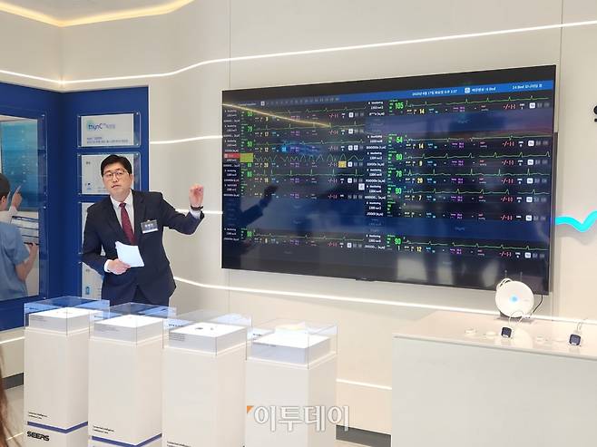 동탄시티병원 신관 1층에 마련된 씽크 체험존(이상민 기자 imfactor@)