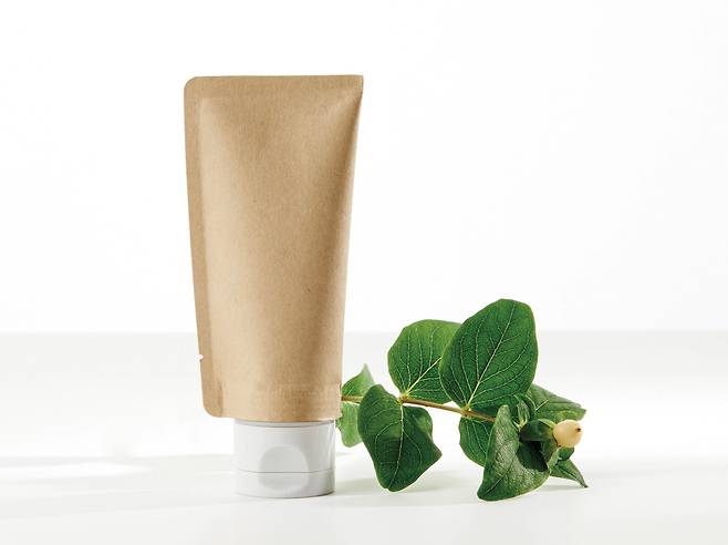 무림의 종이 포장재 '네오포레 플렉스'./사진=무림