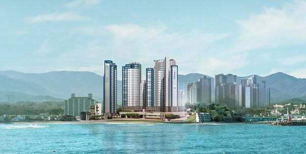 르네오션 고성 퍼스트뷰 투시도