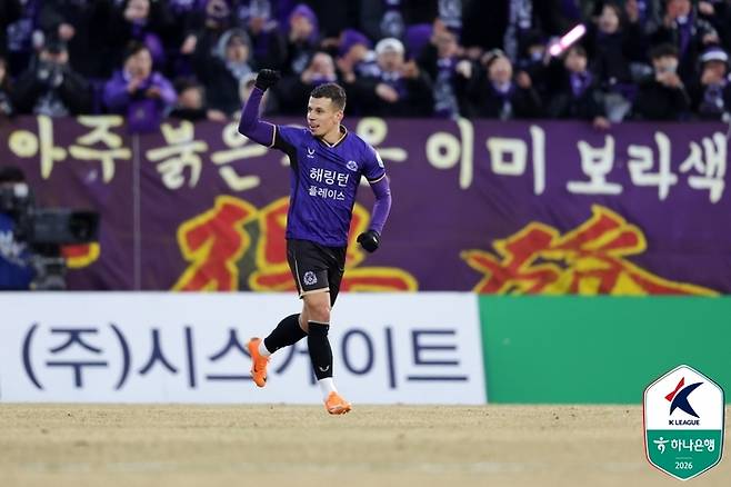 안양 마테우스. 사진 | 한국프로축구연맹