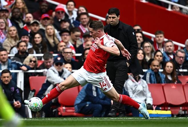 본머스-아스널전    로이터 <저작권자(c) 연합뉴스, 무단 전재-재배포, AI 학습 및 활용 금지>