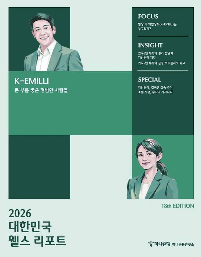 하나금융연구소 '2026 대한민국 웰스리포트'/하나금융연구소 제공