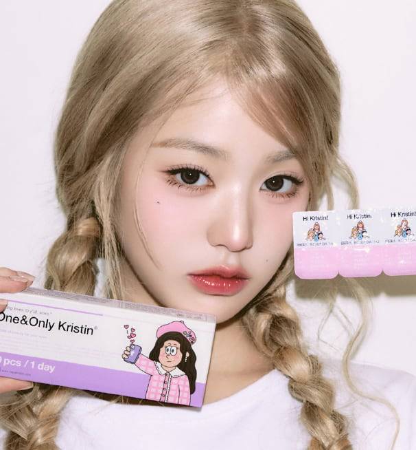 피피비스튜디오스 '하파크리스틴' 제품은 이른바 '장원영 렌즈'로 입소문을 탔다. /하파크리스틴 홈페이지