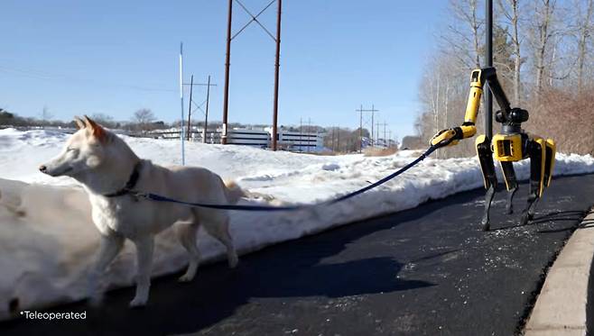 보스턴다이내믹스 유튜브 캡처