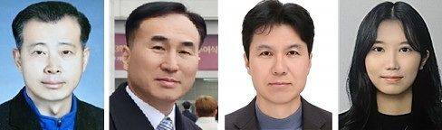 ▲(왼쪽부터) 이성섭 교수, 전현석 교수, 고현철 교수, 이윤서 연구원