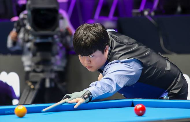 당구 3쿠션 세계 랭킹 1위 조명우. 대한당구연맹