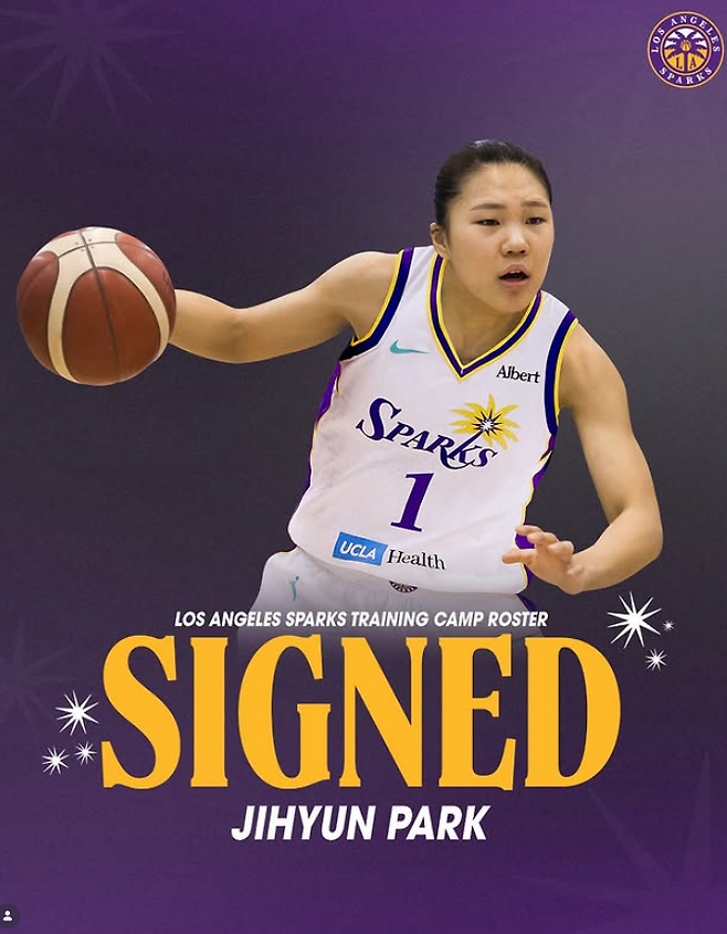 LA 스파크스 인스타그램 캡처