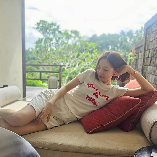 /사진=문채원 SNS