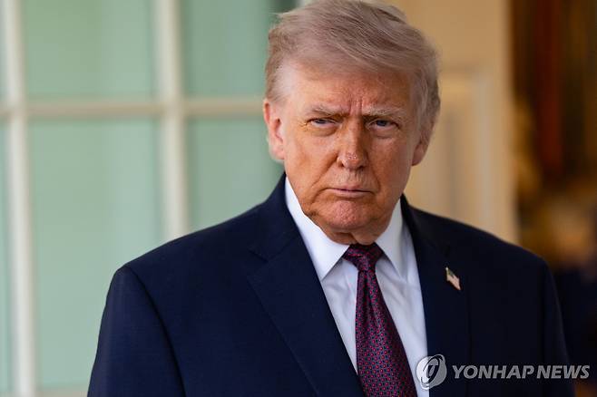 트럼프 대통령 [UPI 연합뉴스 자료사진. 재판매 및 DB 금지]