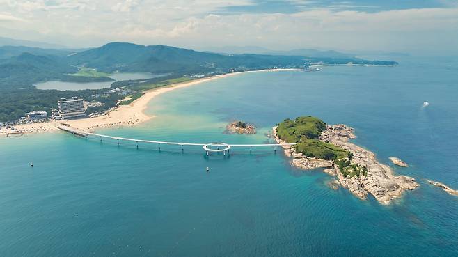 죽왕면 광역 해양관광 복합지구  [강원 고성군 제공. 재판매 및 DB 금지]