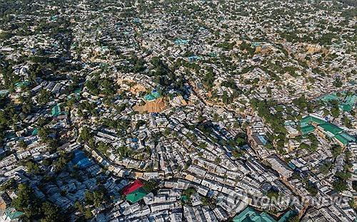 방글라데시 콕스바자르 로힝야족 난민촌 [AP 연합뉴스 자료사진. 재판매 및 DB 금지]