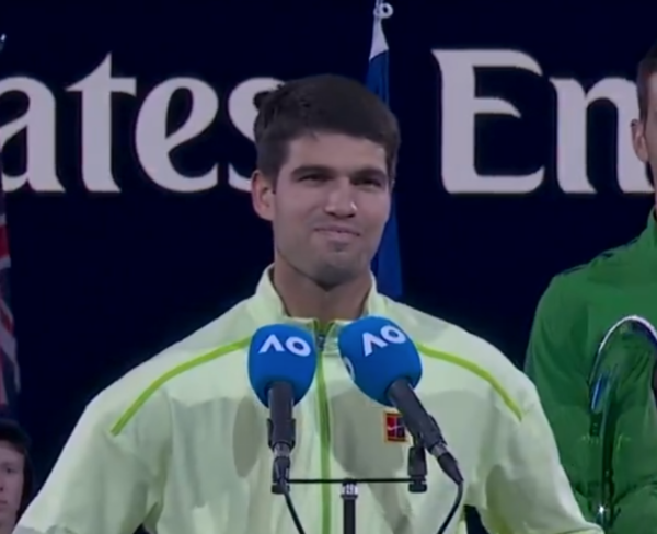 카를로스 알카라스(사진=호주오픈 SNS)