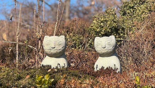 보화각 언덕 위에서 박물관을 굽어보던 석호상은 사자상 반환과 함께 입구 쪽으로 자리를 옮겨 관람객들의 새로운 인증 사진 명소가 될 전망이다. /최영은 기자