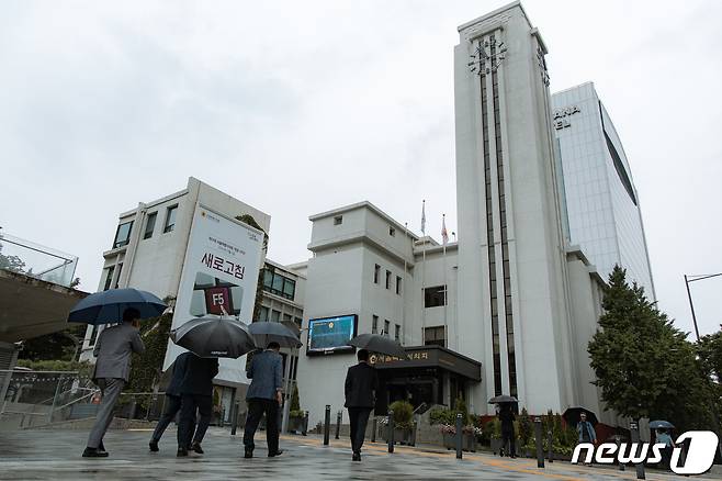 서울 중구 서울 중구 서울시의회 본관  2023.8.28 ⓒ 뉴스1 이재명 기자