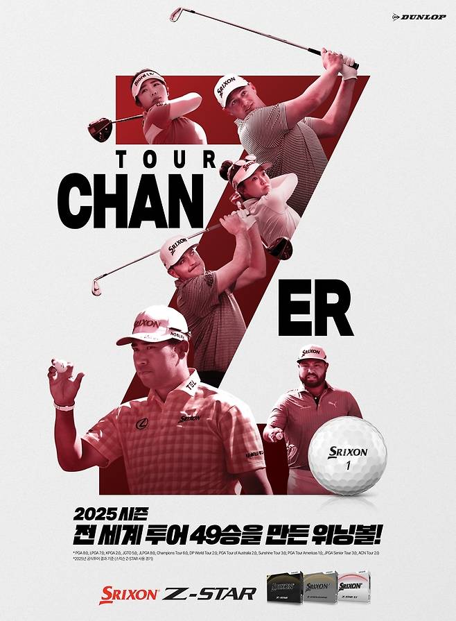 스릭슨의 ‘Z-STAR’ 시리즈가 투어의 판도를 바꾸고 있다. 사진 | 던롭스포츠코리아