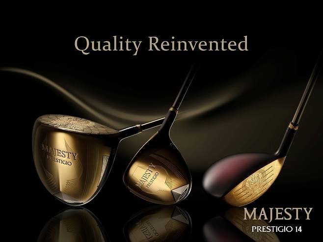 마제스티골프가 55년 장인 정신을 집약한 ‘프레스티지오 14’ 제품 이미지. 사진 | 마제스티골프